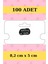 Siyah Handmade 100 Adet Paketleme Kartı 1