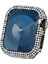 Apple Watch 7 41MM Full Kenar Taşlı Sert Pc Kasa ve Ekran Koruyucu 2