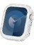 Apple Watch 7/8/9 41mm Full Kenar Taşlı Sert PC Kasa Ve Ekran Koruyucu 2