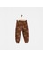Sevimli Ayıcık Baskılı Pamuklu Unisex Dokusu Yumuşak Alt Üst Çocuk Pijama Takımı 3