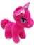 Peluş Unicorn Oyuncak Pony Pegasus Uyku Arkadaşı 20 cm Koyu Pembe 1