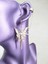 Hoodie Antik Gümüş Kaplama Praying Angel Tragus Sıkıştırma Zincirli Küpe 1