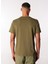 Haki Erkek Bisiklet Yaka T-Shirt D4SM-TST3294 5