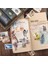 E Stili Journamm Vintage Mağaza Retro Malzeme Kartı Kraft Kartları Için Deco Kırtasiye Lomo Kartları Kırtasiye Not Defteri Yapışkan Notlar (Yurt Dışından) 4