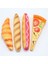 Boynuzlu Ekmek Tarzı Siyah Komik Pizza Hot Dog Tükenmez Kalem Yaratıcı Simülasyon Ekmek Tükenmez Kalemler Buzdolabı Sopa Tükenmez Kalem Okul Ofis Malzemeleri (Yurt Dışından) 3