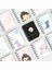 Siyah Kırmızı Stil Mini Gevşek Yapraklı El Kitabı Defter Günlüğü Boş Defterler Günlükler Kawaii Öğrenci Not Defteri Planlayıcısı Okul Ofis Malzemeleri (Yurt Dışından) 2