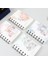 Siyah Kırmızı Stil Mini Gevşek Yapraklı El Kitabı Defter Günlüğü Boş Defterler Günlükler Kawaii Öğrenci Not Defteri Planlayıcısı Okul Ofis Malzemeleri (Yurt Dışından) 3