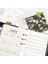 Aylık Planlayıcı Stili A5 45 Sayfalık Iş A5 A6 Gevşek Yapraklı Defter Dolum Spiral Ciltçi Dizin Iç Sayfa Aylık Haftalık Yapılacaklar Listesi Kağıt Kırtasiye (Yurt Dışından) 5