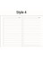 Stil4 Stili A6 A5 A6 Gevşek Yaprak Defter Dolum Spiral Bağlayıcı Iç Sayfa Günlüğü Haftalık Aylık Planlayıcı Yapılacaklar Listesi Çizgi Nokta Izgara Kağıdın Içinde (Yurt Dışından) 1