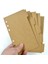 Çikolata Tarzı A5 Et A5 A6 Binder Indeks Bölücüler Gevşek Yapraklı Defter Için Indeks Sayfası Scrapbooking Günlüğü Kırtasiye Okul Ofis Malzemeleri (Yurt Dışından) 1