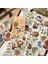 No.9 Tarzı 1 Paket Kawaii Cafe Notebook Etiketler Karikatür Güzel Moda Tema Dergisi Etiketler Okul Ofis Pedleri Kırtasiye (Yurt Dışından) 3