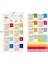 Kağıt Çıkartmalar Tarzı A5 6 Delik Planner Journal Bölücüler Üst Sekme A5 A6 A7 B5 A4, Siyah Kraft Beyaz Indeks Ayırıcı Kağıt Panosu (Yurt Dışından) 1
