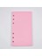 Pembe Boş Stil A6 A5 A6 Gevşek Yaprak Kawaeets Gevşek Yapraklı Defter Kağıdı Dolum Spiral Bağlayıcı Indeks Iç Sayfa Günlük Aylık Haftalık Gündem (Yurt Dışından) 1