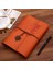 Turuncu Tarzı A7 Gezginler Eski Defter Pu Deri Boş Kraft Günlüğü Not Defteri Dergisi Sketchbook Kırtasiye Okul Ofis Malzemeleri A7A6A5 (Yurt Dışından) 1