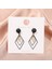 Yıldız Moda Kore Tarzı Eşkenar Dörtgen Yıldız Siyah Klipsli Küpeler Piercing Olmadan Kızlar Için Parti Sevimli Basit Geometrik Hiçbir Delik Kulak Klipsi (Yurt Dışından) 2