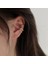 E014-2 Adet Et Klipler Küpe Kadınlar Için Unisex Minimalist Moda Kıkırdak Hoop Küpe Setleri Kulak Manşet Sahte Piercing Klip Küpe (Yurt Dışından) 2