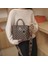 Dokulu Küçük Çanta Kadın Moda Niş Crossbody Çanta Taşınabilir Ekose Kova Çantası (Yurt Dışından) 1