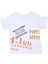 Erkek Bebek Yazı Baskılı Yelekli T-Shirt Pantolon Alt Üst Takım 2