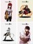 Anime Serisi Steins Gate Poster Kart 4'lü Set 2