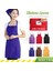 Mavi Stil Çift Ön Cep Asmak Boyun Önlük Unisex Yağa Dayanıklı Pişirme Pişirme Kahve Dükkanı Moda Yetişkinler Için Pişirme Önlüğü (Yurt Dışından) 2