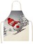 No.20 Tarzı Çocuklar L56CM G45CM Noel Kardan Adam Desen Mutfak Önlüğü cm Womankids Kolsuz Pamuk Keten Önlükleri Pişirme Su Geçirmez Ev Temizleme Araçları (Yurt Dışından) 3