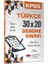 KPSS Türkçe 30 x 20 Deneme 1