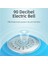 No.1 Stili Bisiklet Zili Elektrikli Dağ Bisiklet Zili 90DB Boynuz Yağmur Geçirmez Sürme Gidon Silikon Kabuk Sürme Aksesuarla Yeni Gelmesi (Yurt Dışından) 2
