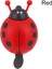 Kırmızı Stil Çocuk Erkek Kız Güzel Uğur Böceği Plastik Bisiklet Zili Beetle Bisiklet Gidon Alarm Zili Güvenlik Uyarı Kornası Bisiklet Aksesuarları (Yurt Dışından) 1