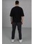 Oversize Erkek T-Shirt %100 Pamuk Kalın Dokulu 2