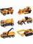 Inşaat Kamyonu Oyuncakları, 6 Adet Mini Mühendis Araba Oyuncakları Küçük Inşaat Aracı Buldozer Silindir Ekskavatör Çimento Karıştırıcı Kamyon Damperli Traktör Kek Topper Parti Hedi (Yurt Dışından) 1