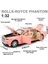1: 32 Rolls Royce Phantom Alaşım Sesli ve Işıklı Echo Araba Modeli Oyuncak, Çocuklar ve Erkek Çocuklar Için 6 Yapraklı Kapı Açma Hediyesi, Koleksiyonluk (Pembe) (Yurt Dışından) 3