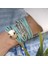 Süet Wrap Bileklik - Mint 2