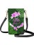 Bordo Tarzı Forudesıgns Moda Pu Deri Cep Telefonu Çantası Kadın Hawaii Kabilesi ve Hibiscus Kaplumbağa Baskılı Kadın Kalıp Çantaları (Yurt Dışından) 1