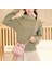 Yeşil Stil 2021 Yeni Moda Lychee Desen Kadın Kova Çanta Vintage Messenger Çanta Yüksek Li Retro Omuz Çantası Basit Crossbody Çanta Tote (Yurt Dışından) 2