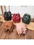 Yeşil Stil 2021 Yeni Moda Lychee Desen Kadın Kova Çanta Vintage Messenger Çanta Yüksek Li Retro Omuz Çantası Basit Crossbody Çanta Tote (Yurt Dışından) 3