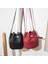 Yeşil Stil 2021 Yeni Moda Lychee Desen Kadın Kova Çanta Vintage Messenger Çanta Yüksek Li Retro Omuz Çantası Basit Crossbody Çanta Tote (Yurt Dışından) 4
