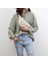 Siyah Stil Moda Pu Deri Bel Çantası Lüks Tasarımcı Bel Paketi Genişletilebilir Kadın Cep Telefonu Crossbody Omuz Çantası Çanta (Yurt Dışından) 5