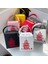 Gümüş Tarzı Trendy Deri Crossbody Çanta Çin Tarzı Kule Binaları Kutu Şekli Mektup Baskılı Omuz Çantası Bayanlar Için Zincir Askılı (Yurt Dışından) 2