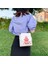 Gümüş Tarzı Trendy Deri Crossbody Çanta Çin Tarzı Kule Binaları Kutu Şekli Mektup Baskılı Omuz Çantası Bayanlar Için Zincir Askılı (Yurt Dışından) 5