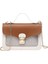 Kahverengi Tarzı Kadın Mini Küçük Kare Paket Omuz Çantası Moda Yıldız Pullu Tasarımcı Messenger Crossbody Çanta Debriyaj Cüzdan Çanta Kese # Yj (Yurt Dışından) 1