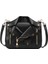 Siyah Stil 22X17X7CM Yeni Benzersiz Yaka Tasarımcı Pu Deri Kadın Bayan Lüks Crossbody Omuzdan Askili Çanta Kadın Çanta Tote Çanta Satchel Akşam Yemeği Çantası (Yurt Dışından) 1