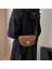 Siyah Stil Moda Basit Deri Crossbody Çanta Womeolid Renk Omuz Askılı Çanta Bayan Seyahat Küçük Çanta ve Çantalar Kesesi (Yurt Dışından) 5