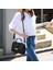 Gri Tarzı Yaz Moda Kadın Çantası Deri Çantalar Pu Omuzdan Askili Çanta Küçük Kapaklı Crossbody Çanta Kadınlar Için Postacı Çantası (Yurt Dışından) 4