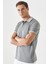 Erkek Açık Bej Beyaz-Gri Melanj-Beyaz 3'lü Çekmeyen Pamuklu Slim Fit Kıvrılmaz Polo Yaka Tişört 3