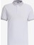 Erkek Açık Bej Beyaz-Gri Melanj-Beyaz 3'lü Çekmeyen Pamuklu Slim Fit Kıvrılmaz Polo Yaka Tişört 6