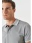 Erkek Açık Bej Beyaz-Gri Melanj-Beyaz 3'lü Çekmeyen Pamuklu Slim Fit Kıvrılmaz Polo Yaka Tişört 10