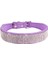 Mor Tarzı Xs Boyutu Köpek Tasması Kristal Glitter Rhinestone Evcil Hayvan Tasmaları Çinko Alaşım Toka Yaka Küçük Orta Köpekler Için Catuahua Pug Köpek Tasması (Yurt Dışından) 1