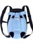 Denim Açık Mavi Stili S Beden Taşınabilir Nefes Pet Köpek Sırt Çantası Küçük Doguahua Yorkshire Kedi Için Açık Seyahat Köpek Taşıma Çantası Mochila Para Perro (Yurt Dışından) 1