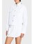 Pamuklu Cropped Fit Kot Ceket Bayan Kot Ceket 3DYB49 Y15MZ 0104 1
