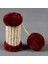 Bordo Tarzı 10CM Kedi Scratcher Kediler Için Tırmalama Direği Egzersiz Çan Topu ile Interaktif Kedi Oyuncak Kanepe Koruyucu Mobilya Kediler Tırmalama Pet (Yurt Dışından) 1